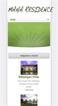 Mobile Screenshot of maharesidence.com